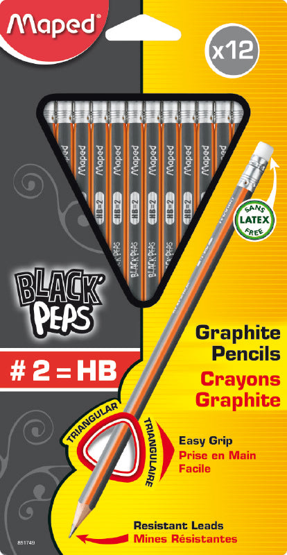 TiconderogaÂ® My First Tri-Write Beginner Pencil with Eraser- 36