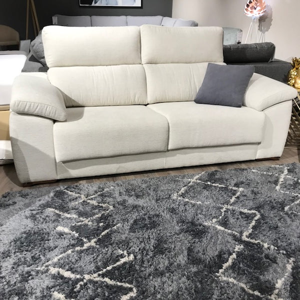 Sofa 3 plazas modelo VELLS en tela AQUACLEAN – SIDIVANI