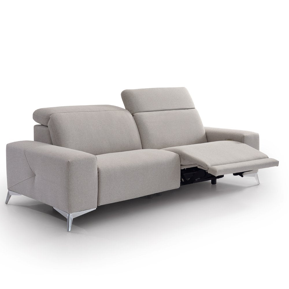 Sofa de diseño modelo LAGOH con asientos relax y cabezales electricos –  SIDIVANI