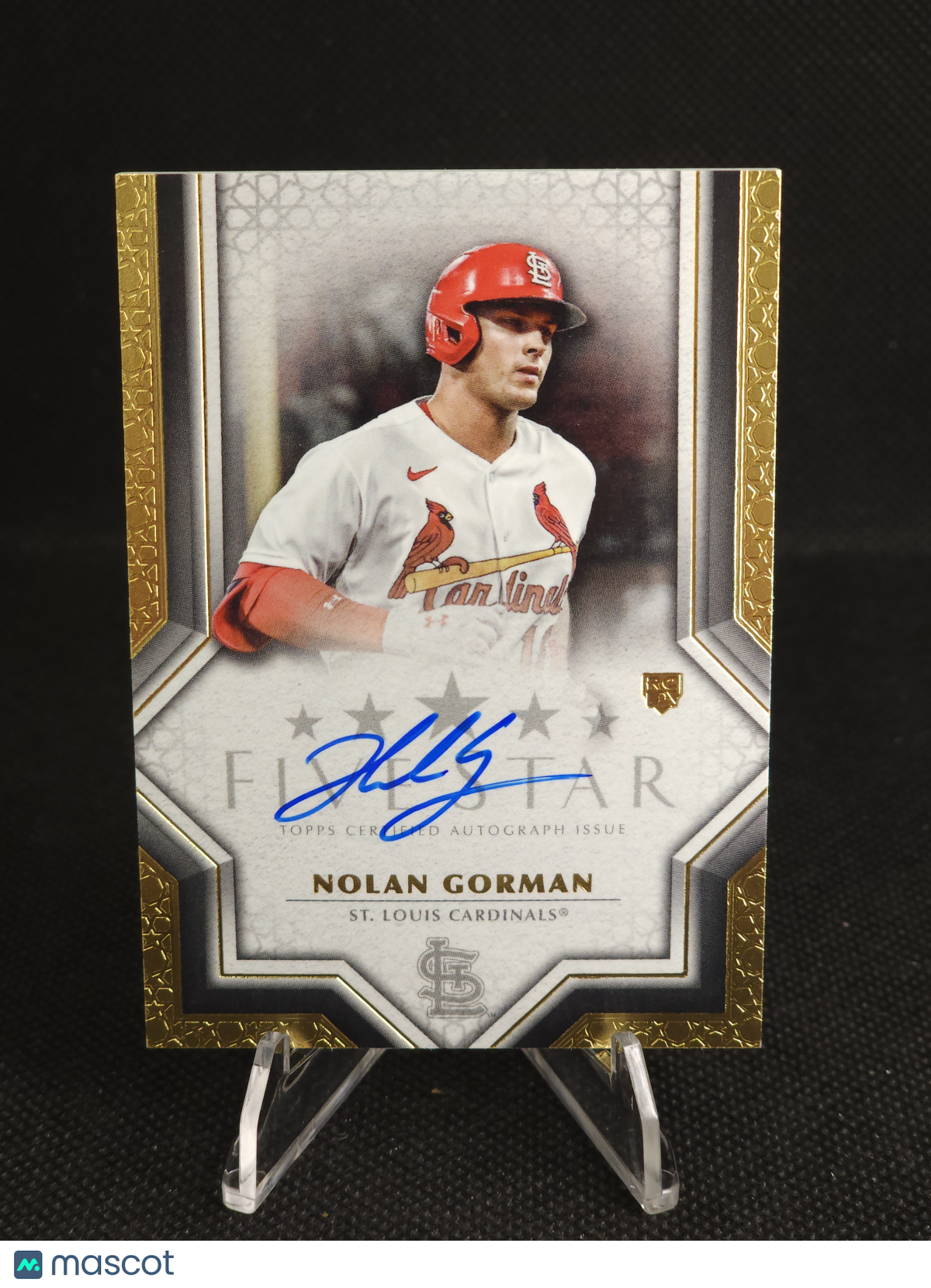 2023 Topps Five Star Nolan Gorman Auto #FSA-NGOR
