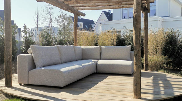 All-weather loungeset van Bubalou, Luxury hoekbank