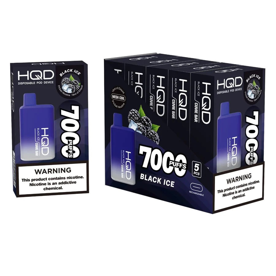 CUVIE BAR (50mg) - HQD DISPOSABLE VAPE 7,000 PUFFS AJMAN UAE