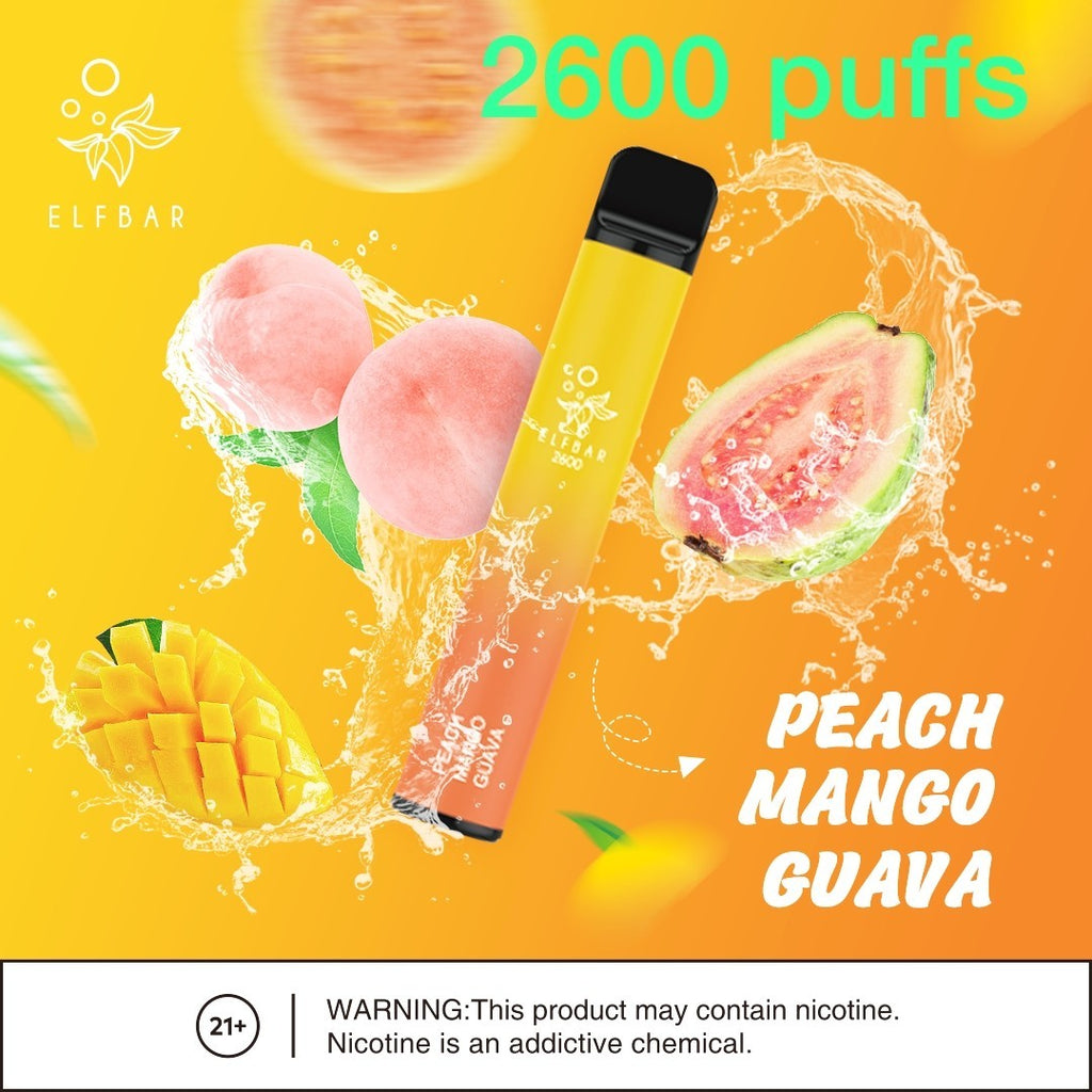 ELFBAR 2600 PUFFS DISPOSABLE VAPE