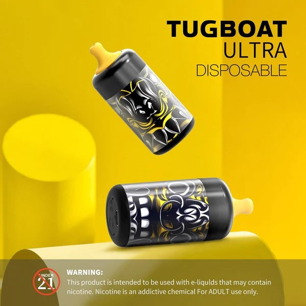 TUGBOAT ULTRA (50mg) 6,000 PUFFS - DISPOSABLE VAPE AJMAN ABU DHABI UAE