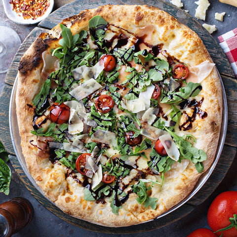 Pizza with Sticky Balsamic