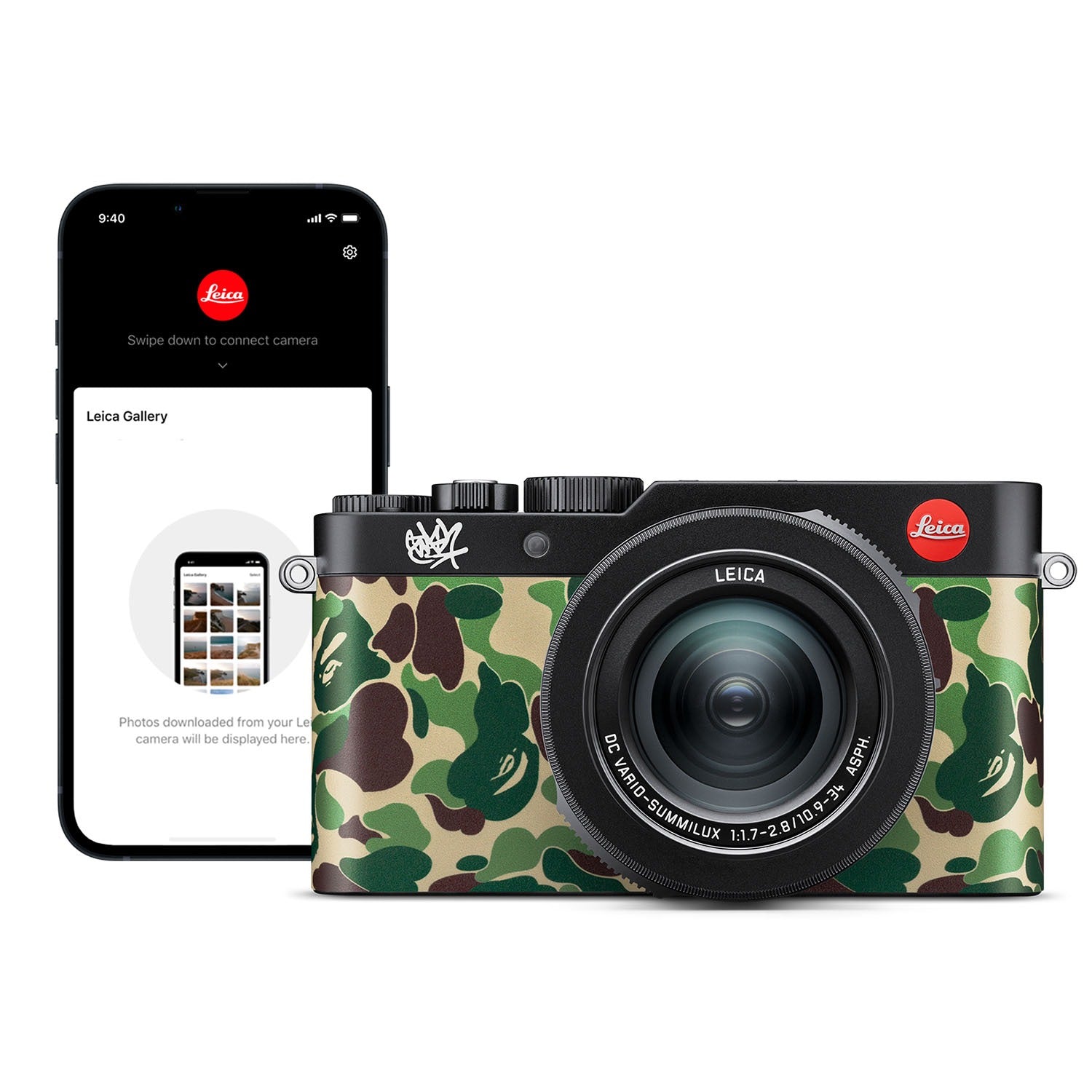 Leica Collabs with Streetwear Brand BAPE in Limited Edition D-Lux