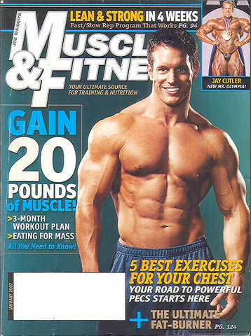 Muscle & Fitness Magazine Cover