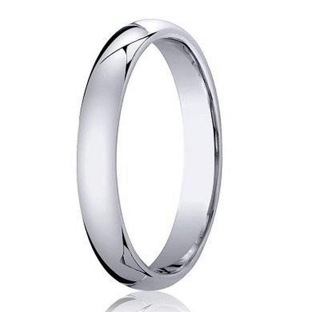 Benchmark 5 MM Solid Platinum 950 Plain Wedding Band Ring size 7