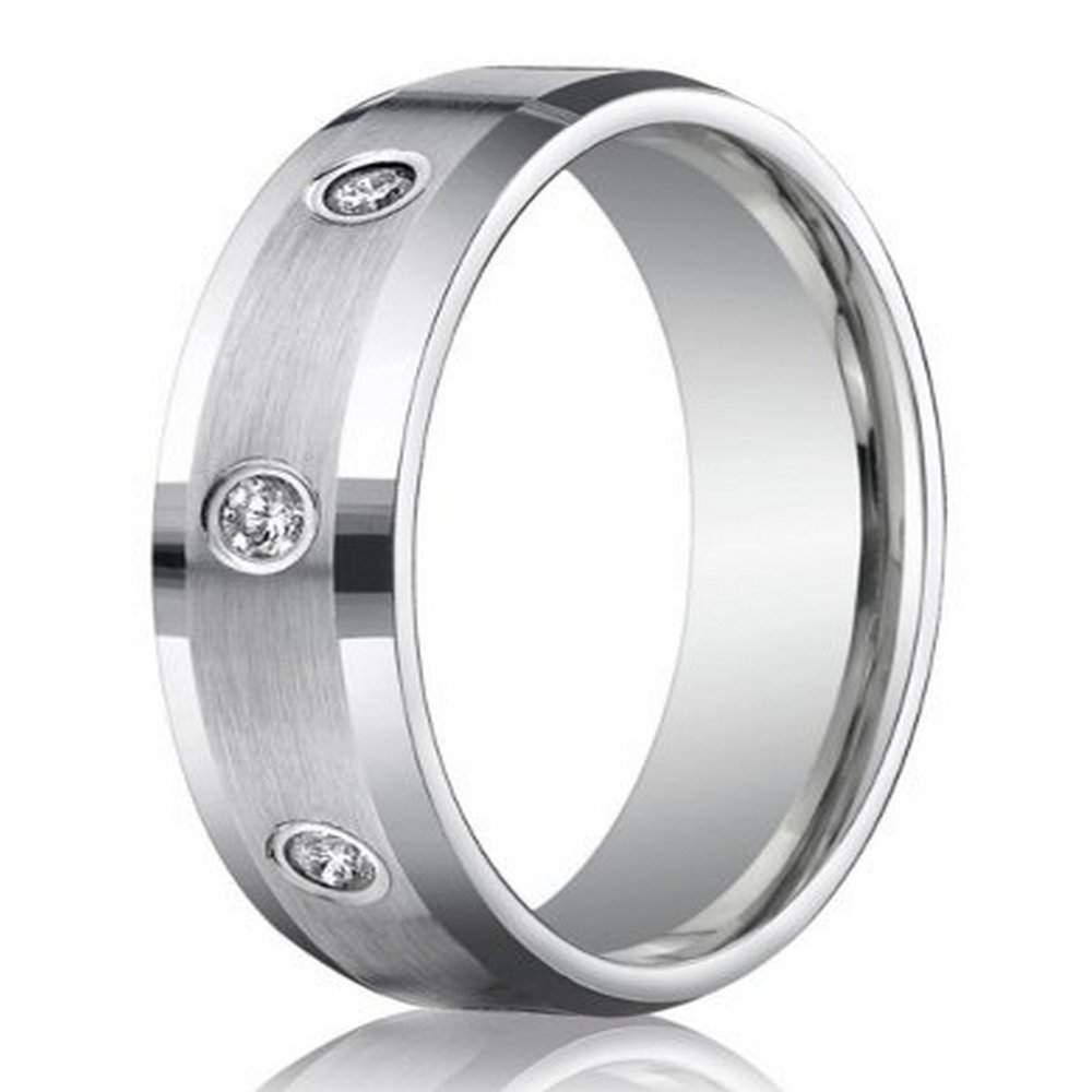Aryash Platinum Solitaire Mens Ring-Candere by Kalyan Jewellers