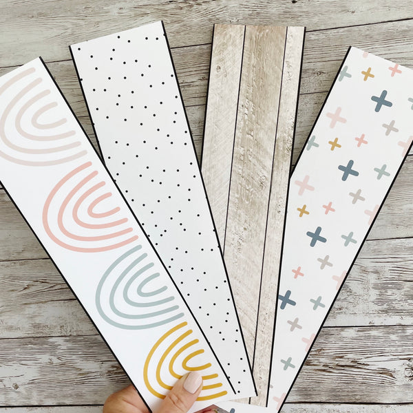 10 Cardstock Boho Back to School Signs for Kids First Day of School Board  Girl - School Board for Kids Back to School Signs First and Last Day of School  Board, Back