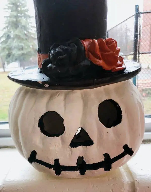 Halloween Classroom Decor Pumpkin with Top Hat