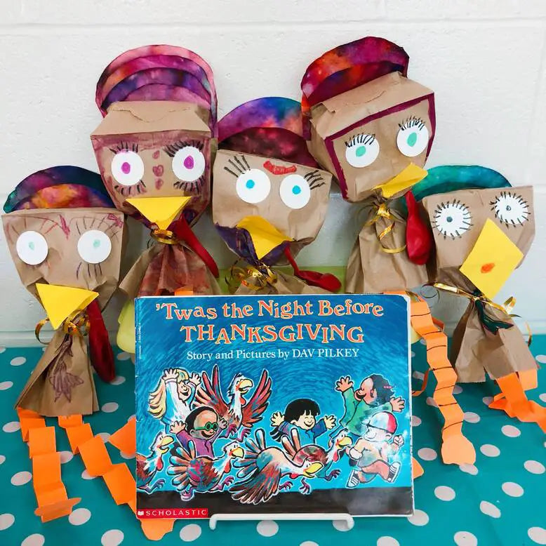 Thanksgiving Paper Bag Turkey Craft