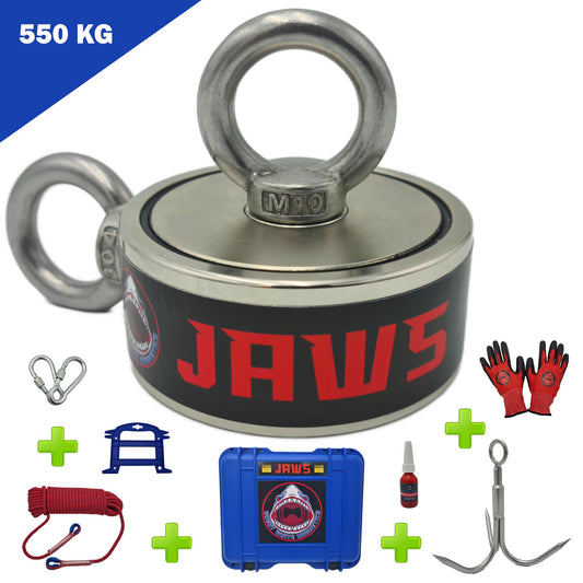 JAWS - 550KG Deluxe Magnet Fishing Kit