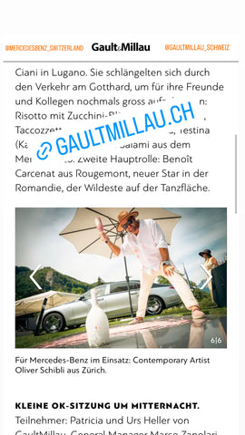 Gault Millau Grand Resort Bad Ragaz Mercedes benz Schweiz