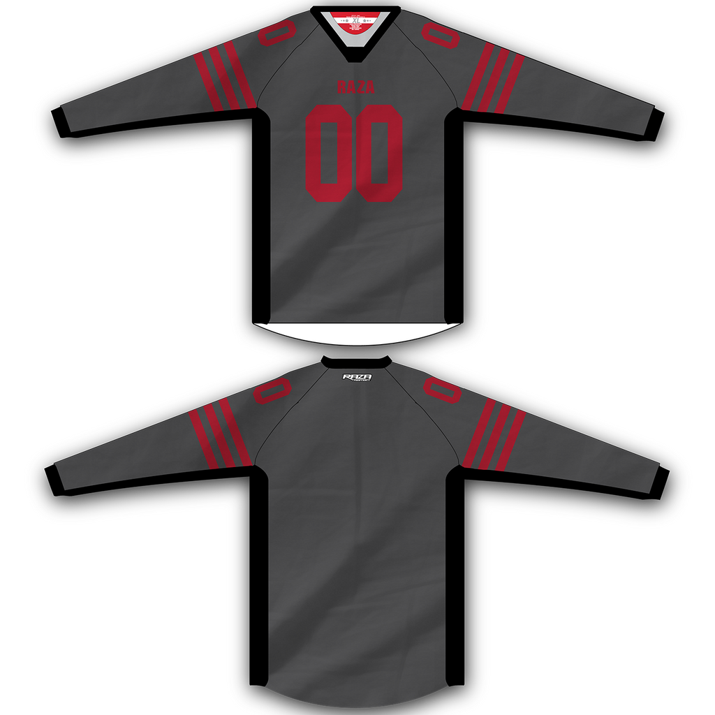 Red Gray Jersey – RazaLife