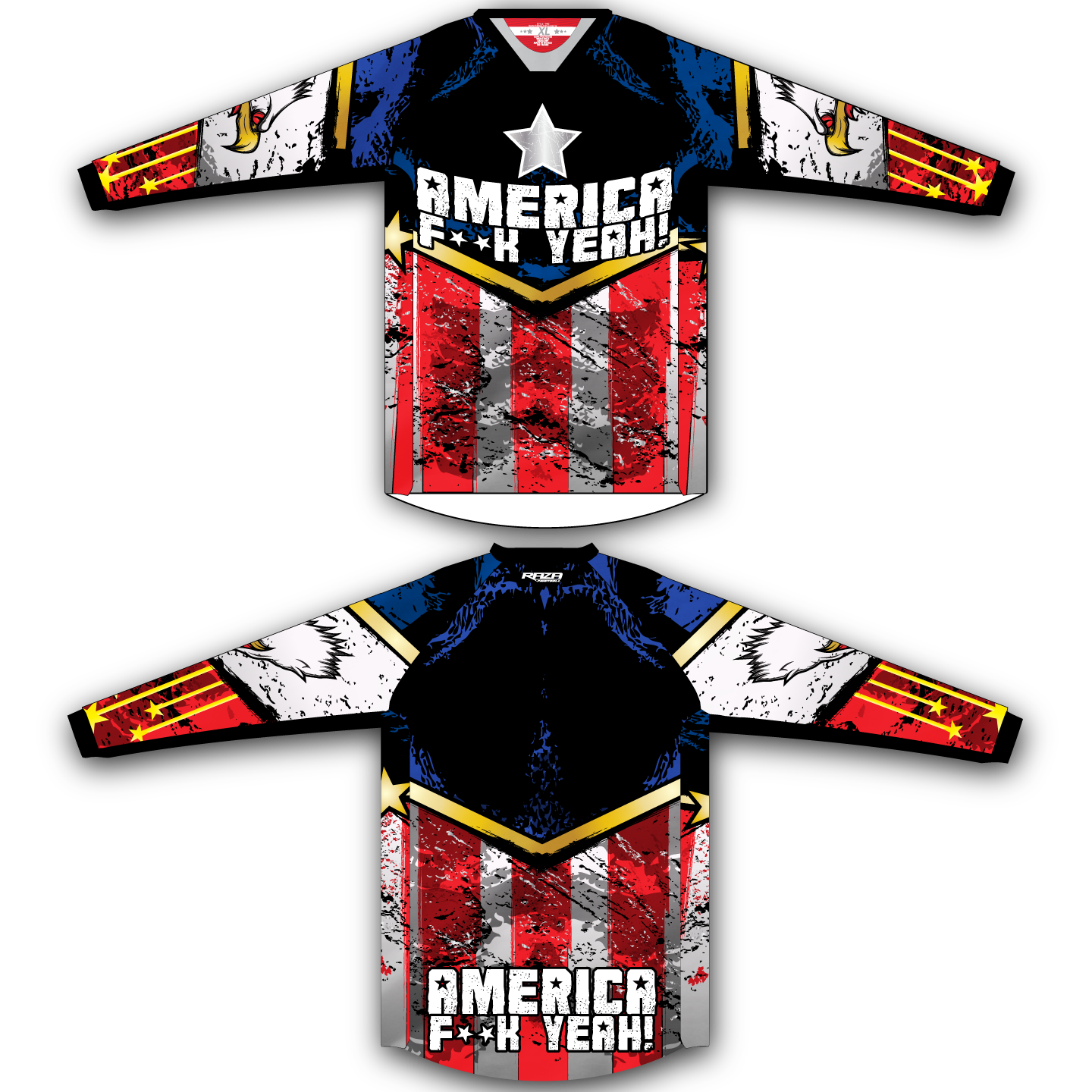 custom america jersey