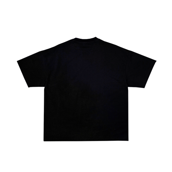 22SS UNTRACE REVERSIBLE TEE black/navy-