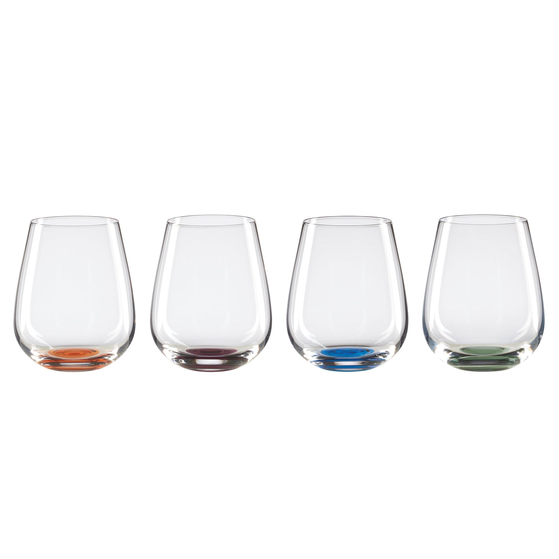 Oneida Set of 4 Mingle Wine Glasses