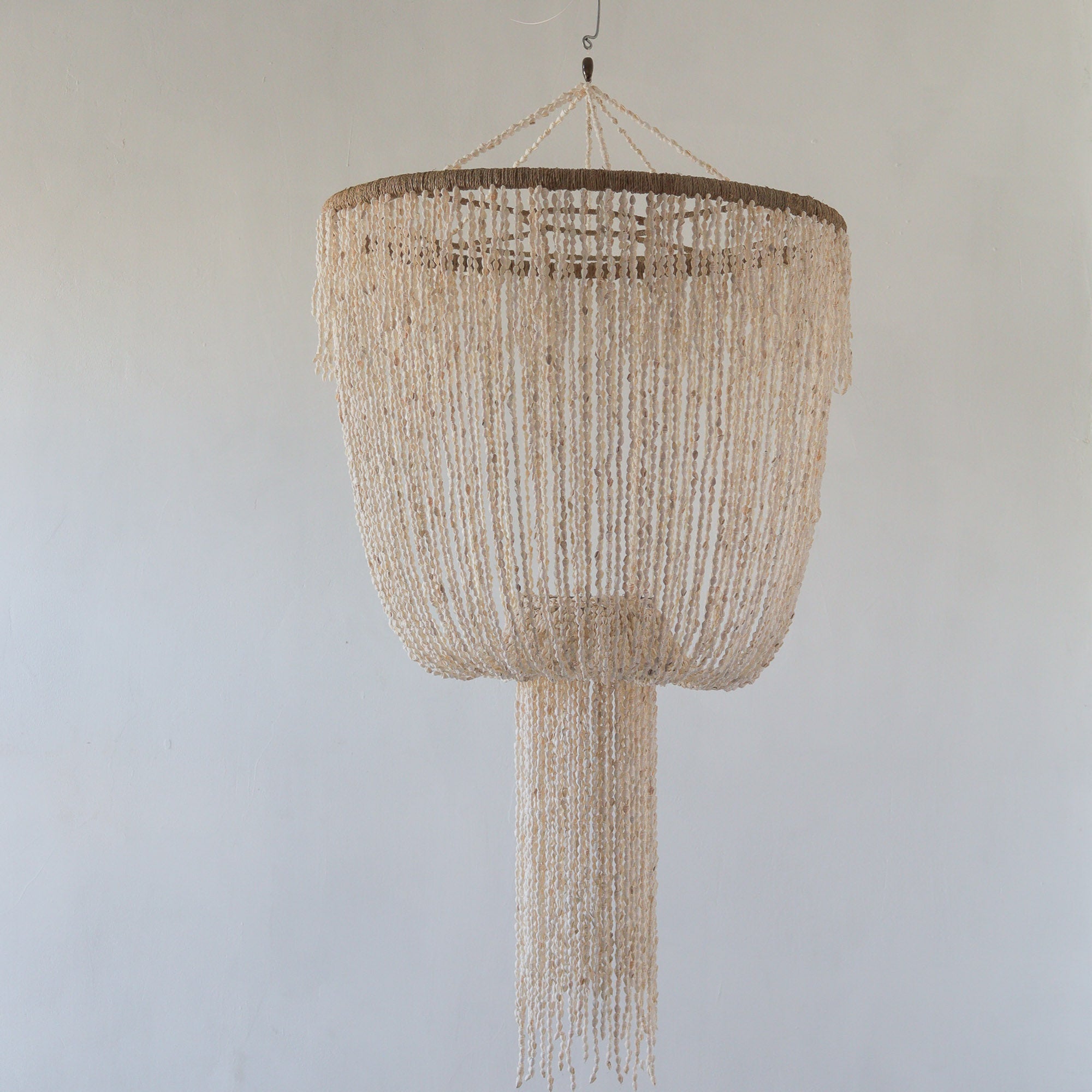 Seashell Chandelier Jelly Fish Design