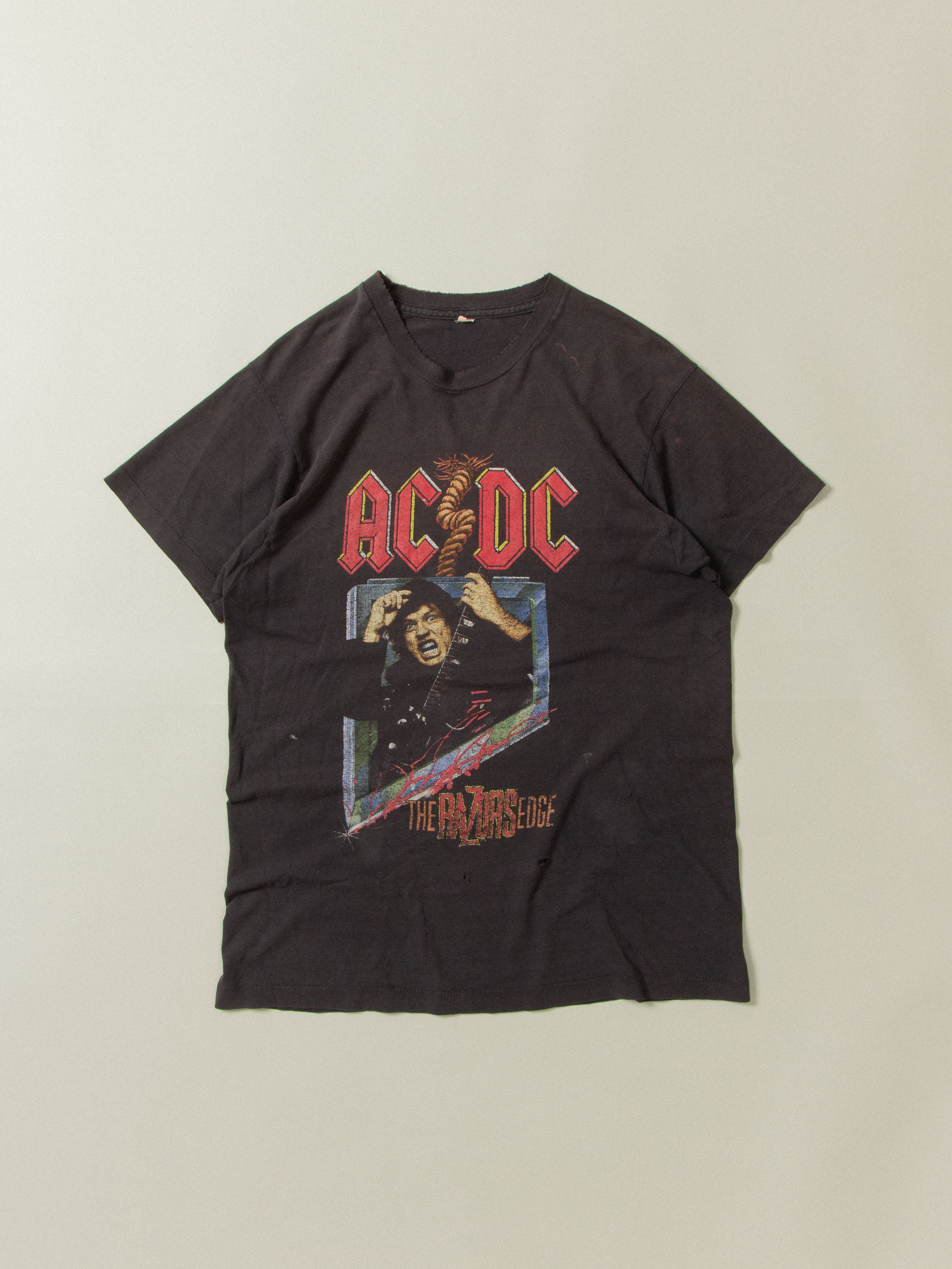 image of Vtg 1990s ACDC "The Razors Edge" World Tour Single Stitch Tee (L)