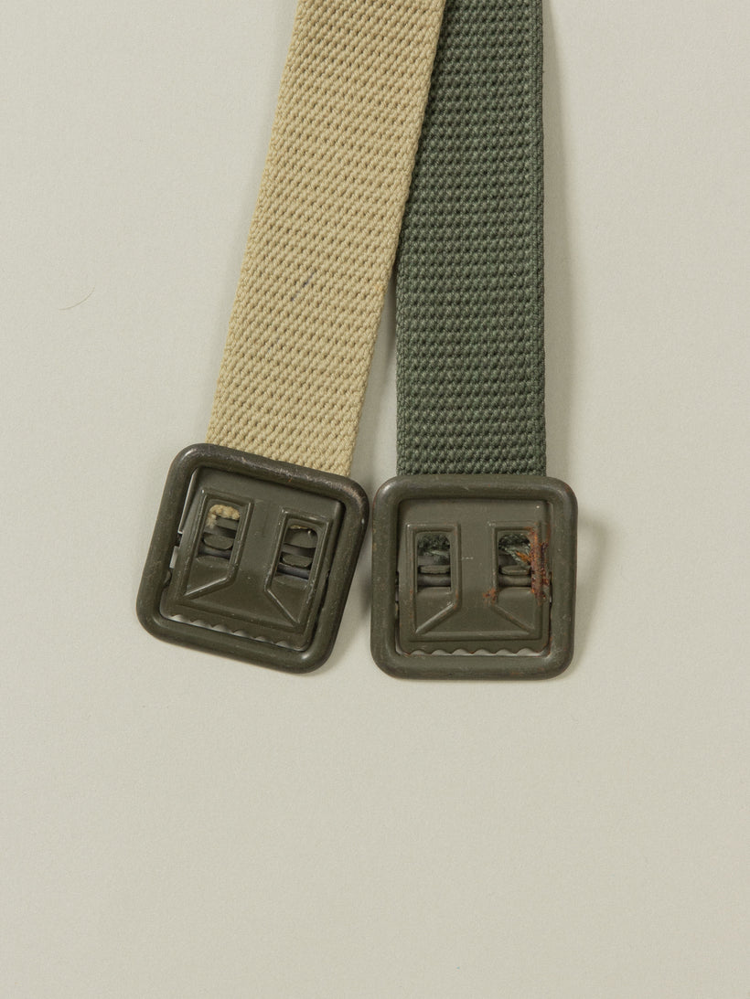 Vtg 1960s-1980s Military Canvas Belts – Broadway & Sons