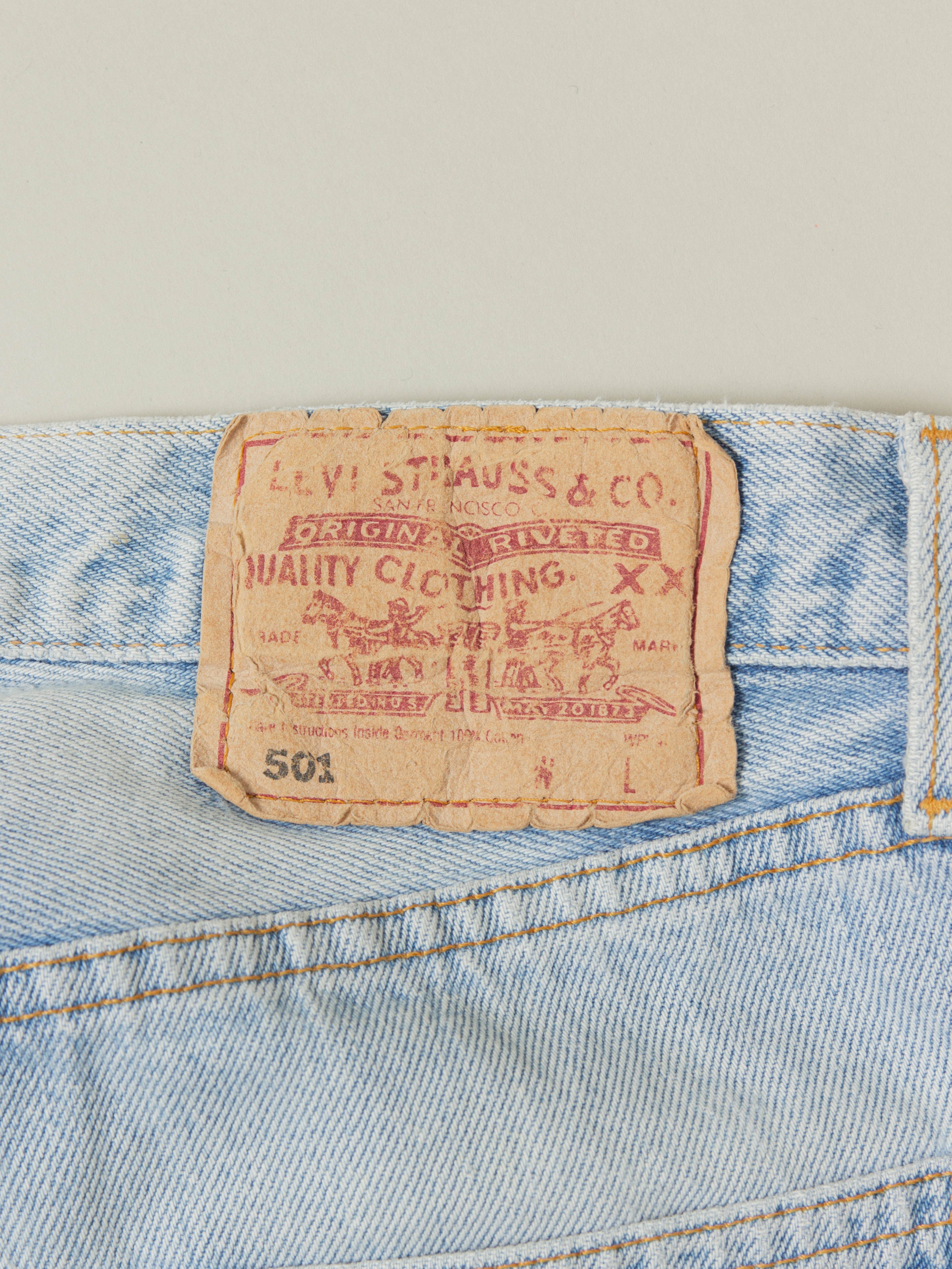 Vtg 1990s Levi's 501 - Made in USA (34x34) – Broadway & Sons