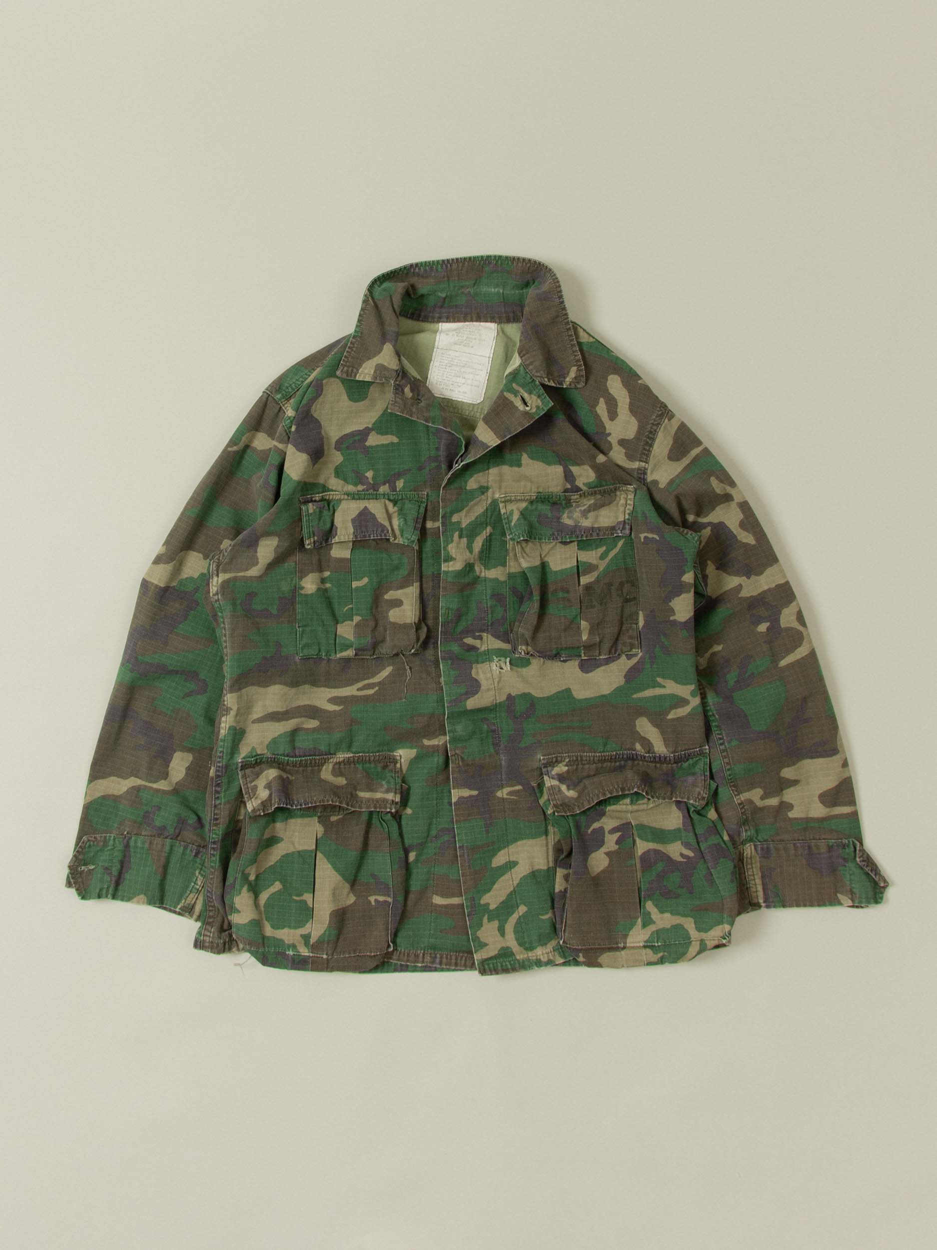 image of Vtg USMC ERDL Jungle Jacket (S-Short)