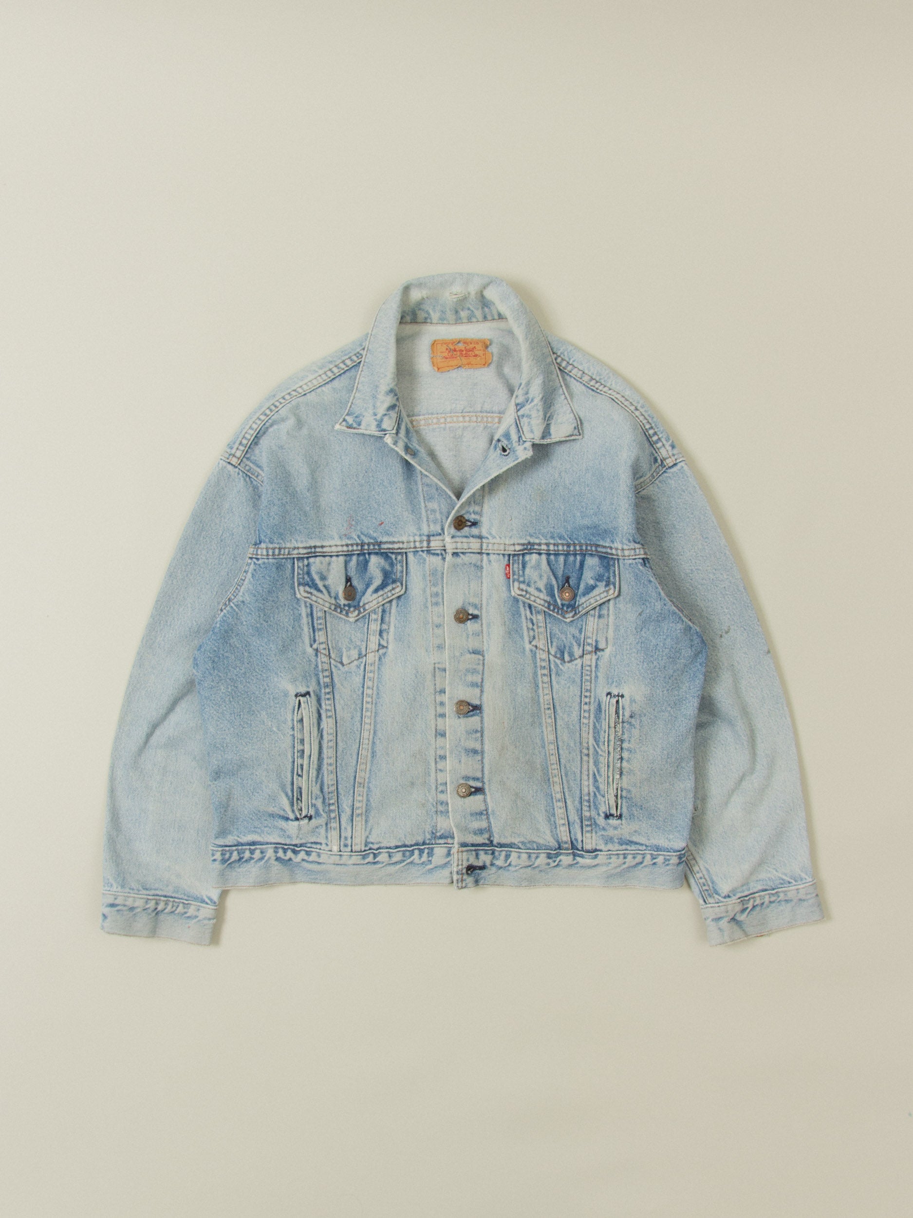 Image of Vtg 1980s Levi's Denim Jacket - Made in USA (L)