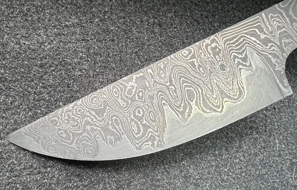 San Mai Damascus Blade from Six-Gen Forge