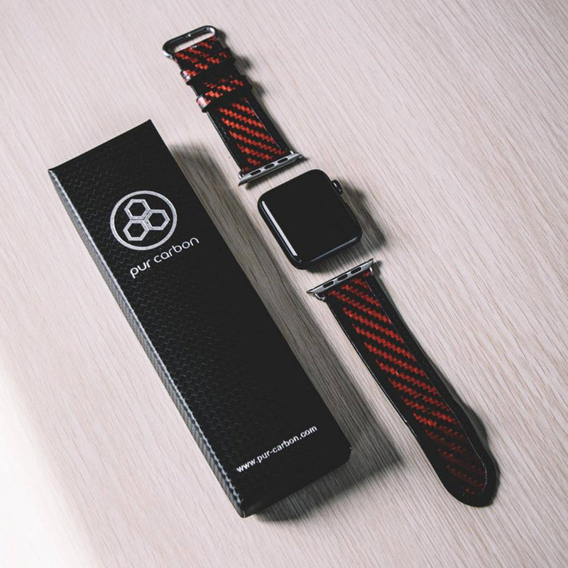 Pur-Carbon | Carbon Fiber Apple Watch Band | Premium ...