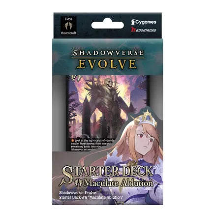 Shadowverse: Evolve - Maculate Ablution Starter Deck