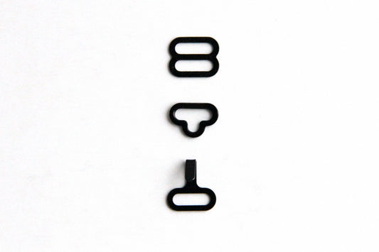 Bow Tie Hardware - 19mm, Metal, Slide Eye Hook – KEY Handmade