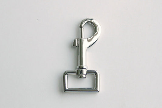 Snap Hook - 3/4 inch, Metal, Heavy Duty, Silver – KEY Handmade