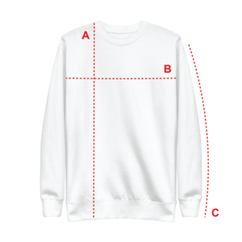 Sweatshirt Measurements
