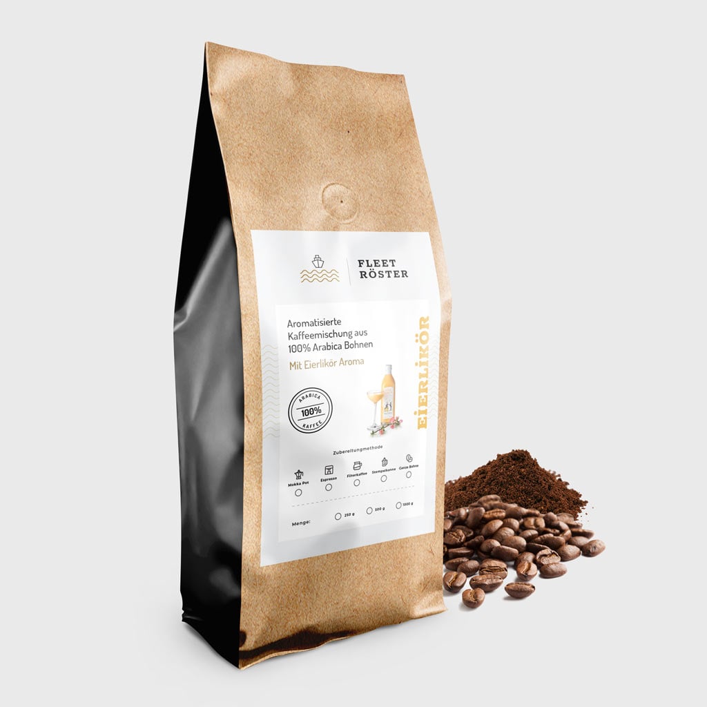 Kaffee mit Eierlikör Aroma - wwwfleetroestercom product image