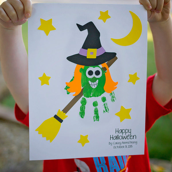 Witch Handprint Craftivity – Who Arted
