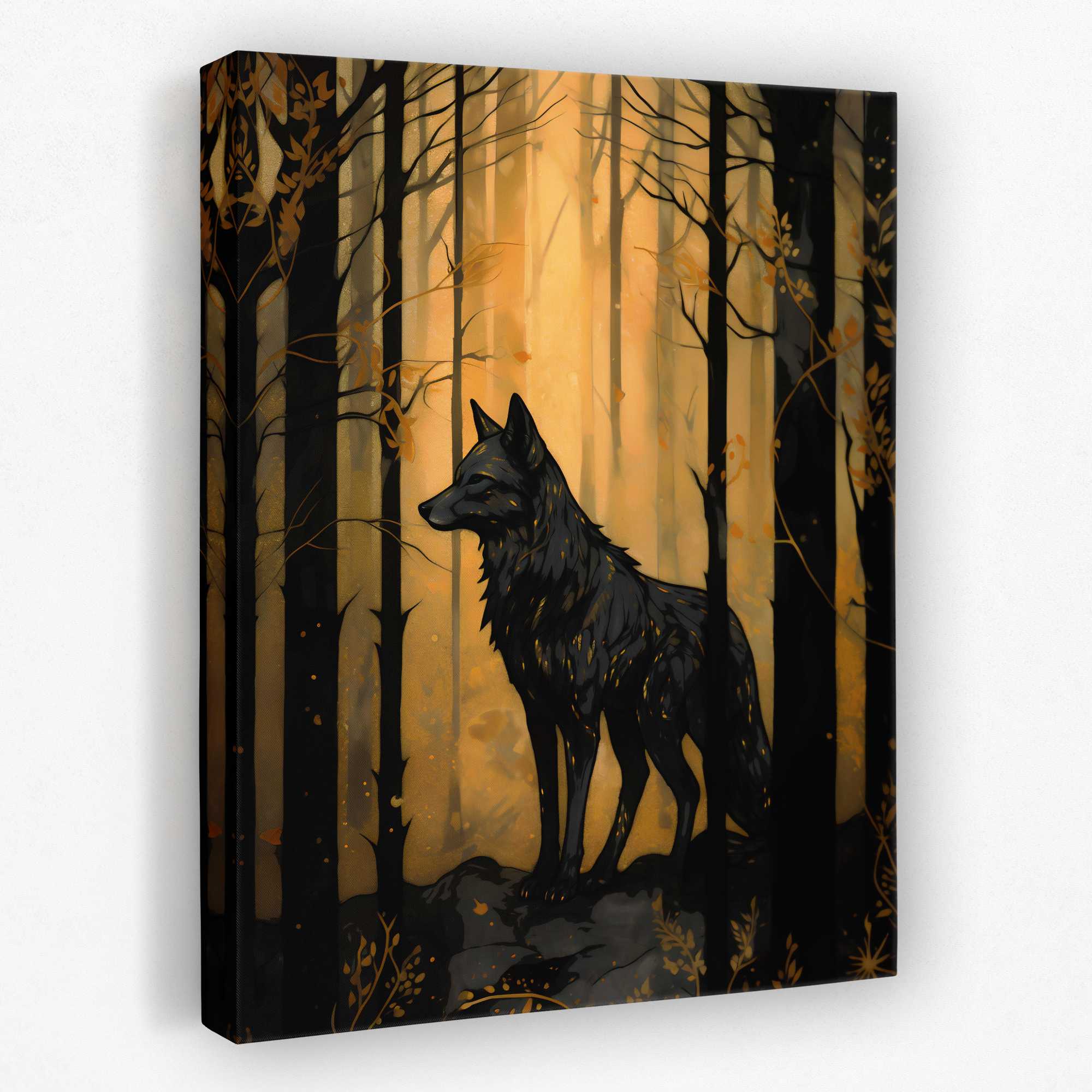 wolf art paintings