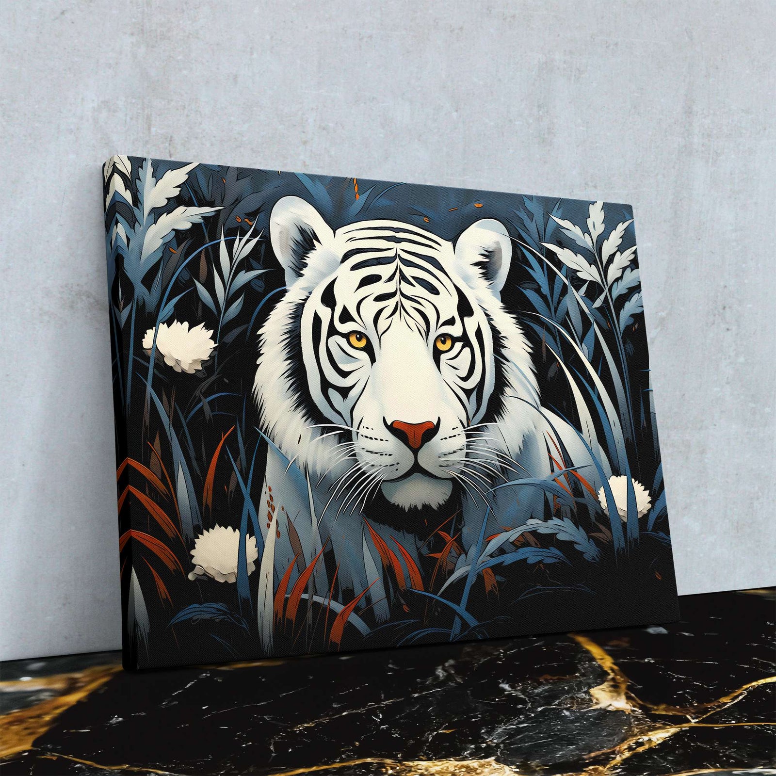 15+ Canvas Wall Art Tiger