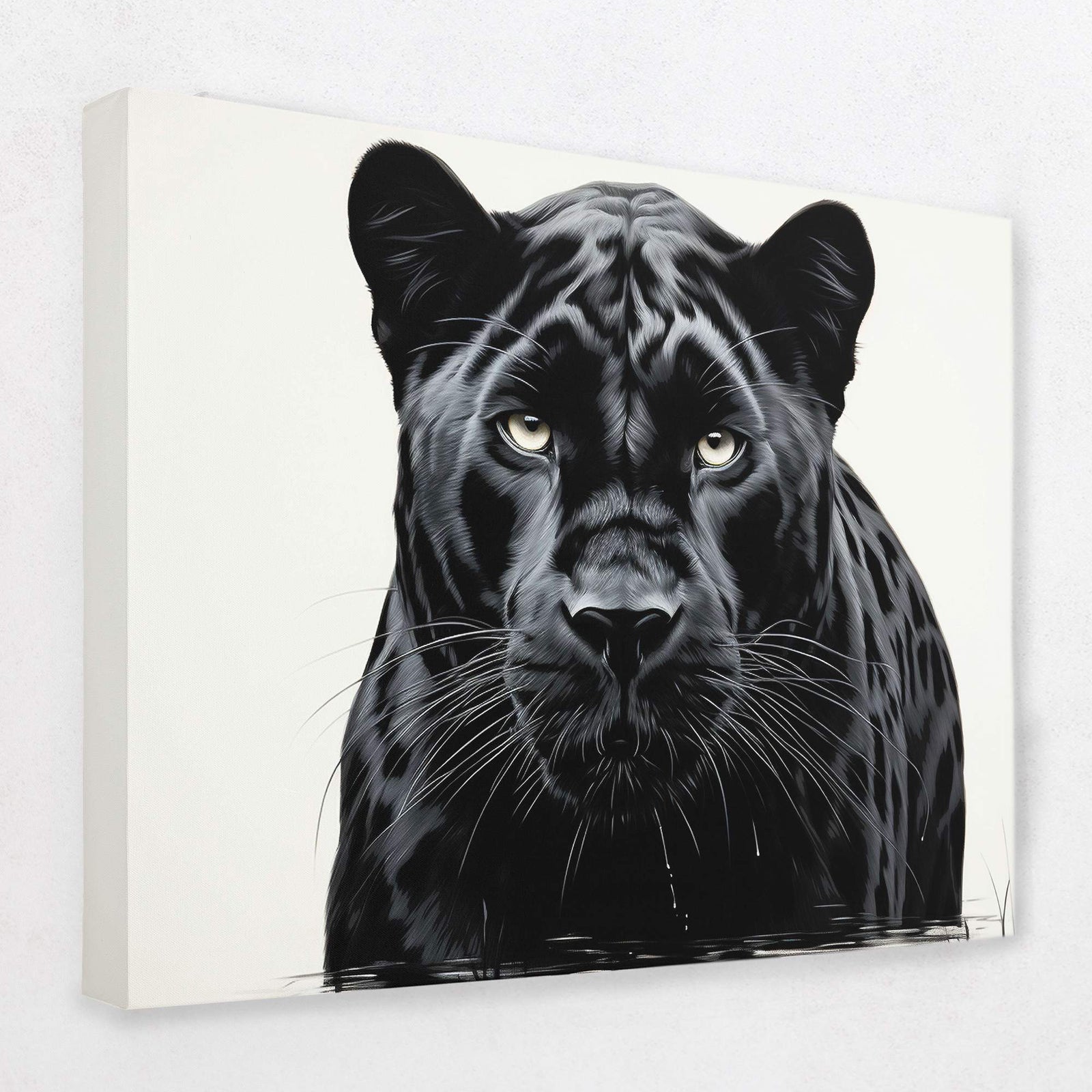 Black Leopard Paintings for Sale - Fine Art America