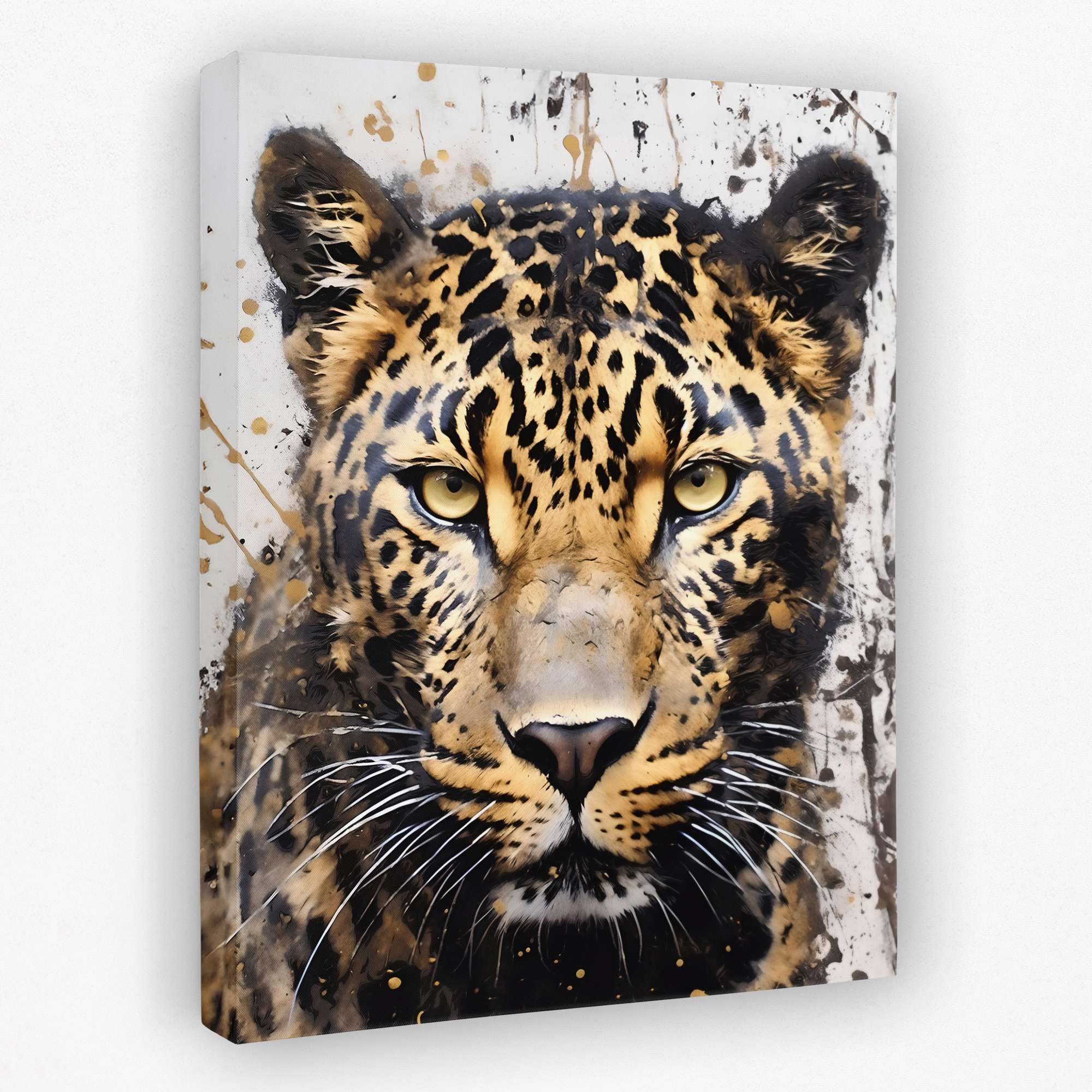 Black Leopard Paintings for Sale - Fine Art America