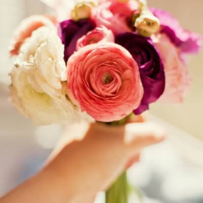 Ranunculus Wedding Bouquet