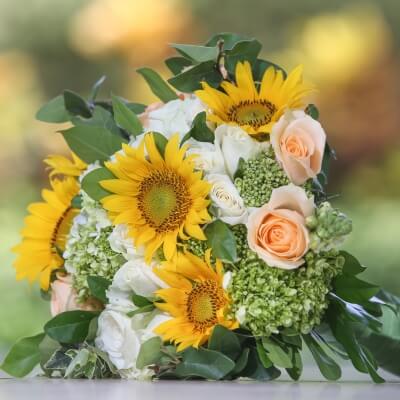 Sunflower Wedding Flowers