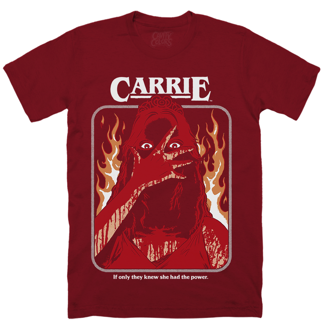 CARRIE - horror t-shirts, baseball shirts, tanktops and more ...