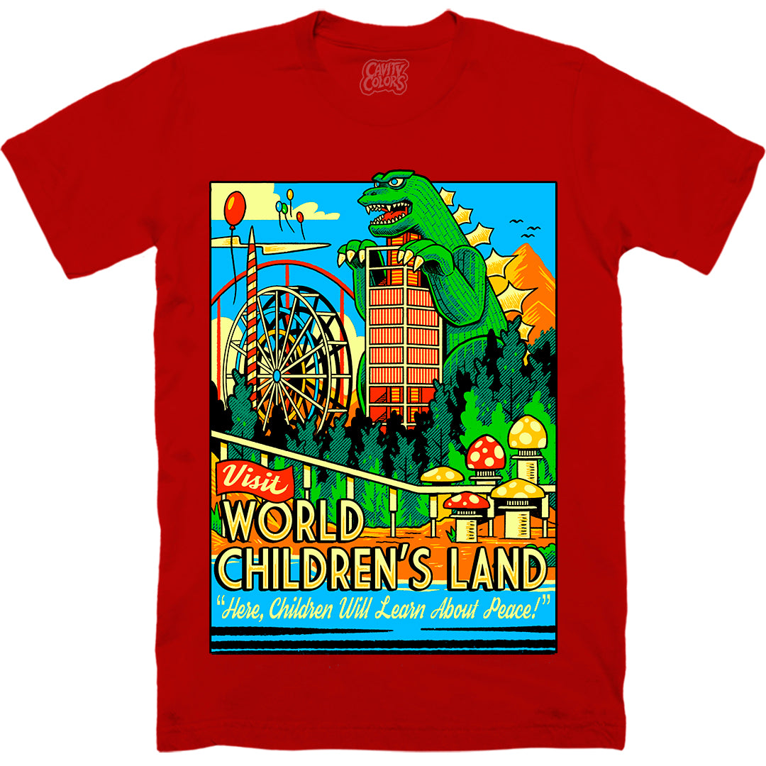 WORLD CHILDREN'S LAND - T-SHIRT – CavityColors LLC