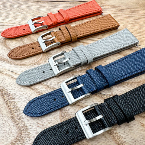 Vintage Leather Watch Straps in 5 colours from The Thrifty Gentleman