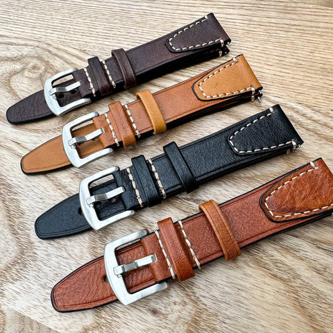 Vintage Leather Watch Straps from The Thrifty Gentleman