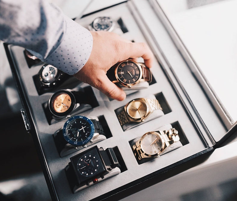 Beautiful selection of stylish watches