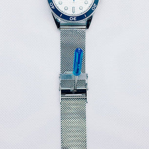 Adjust the length of milanese mesh watch strap part 2