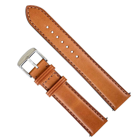 Premium Italian Calf Leather Watch Strap in Tan from The Thrifty Gentleman