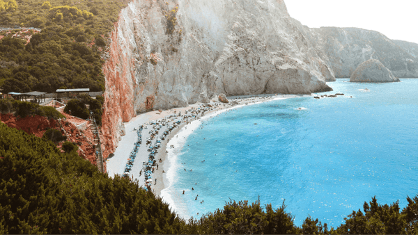 Porto Katsiki, Léucade, Grecia